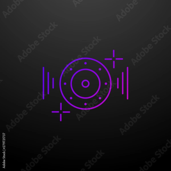 Fototapeta Sound effects outline nolan icon. Elements of game development set. Simple icon for websites, web design, mobile app, info graphics