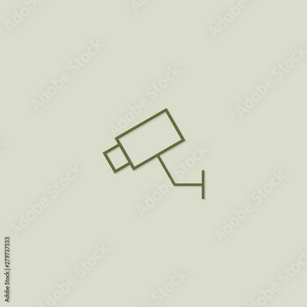 Obraz camera record icon vector