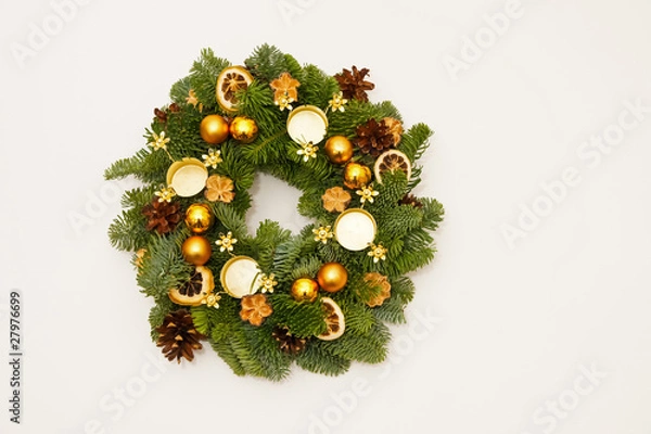 Obraz Golden wreath