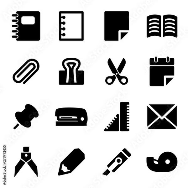 Obraz 文房具 アイコン