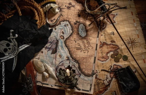 Obraz Pirate still life