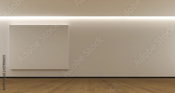 Obraz Stanza con quadro vuoto