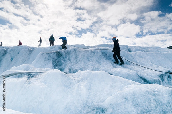 Obraz Glacier Hiking