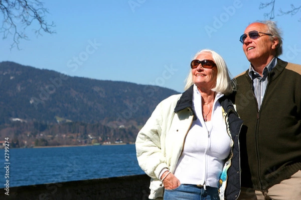 Obraz glückliches ehepaar