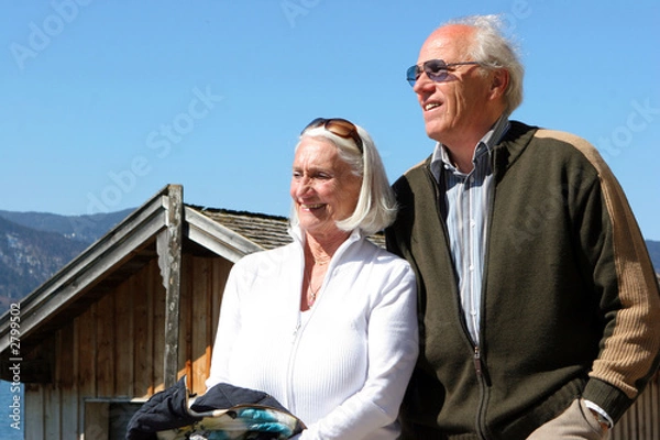 Obraz glückliches ehepaar