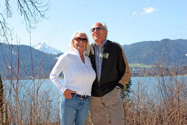 Obraz glückliches ehepaar