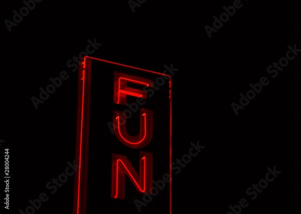 Obraz Fun neon sign