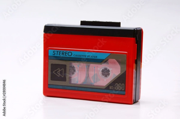 Obraz stereo cassette player