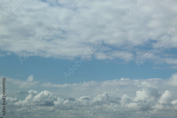 Fototapeta blue sky with clouds