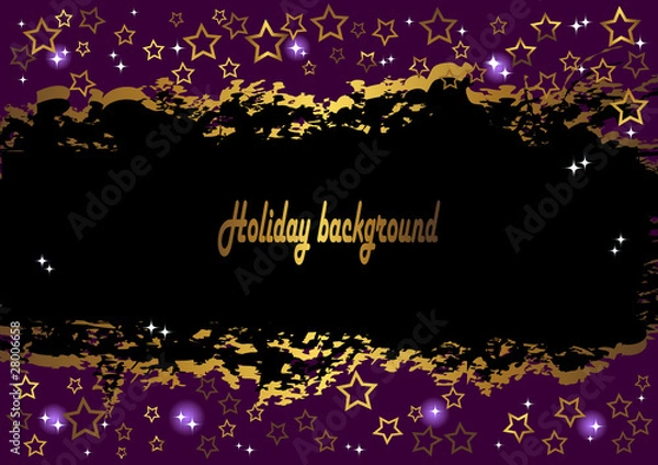 Obraz grunge a banner. vector.