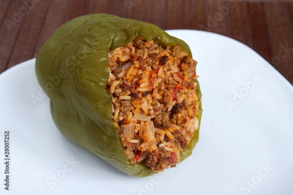 Obraz stuffed green pepper