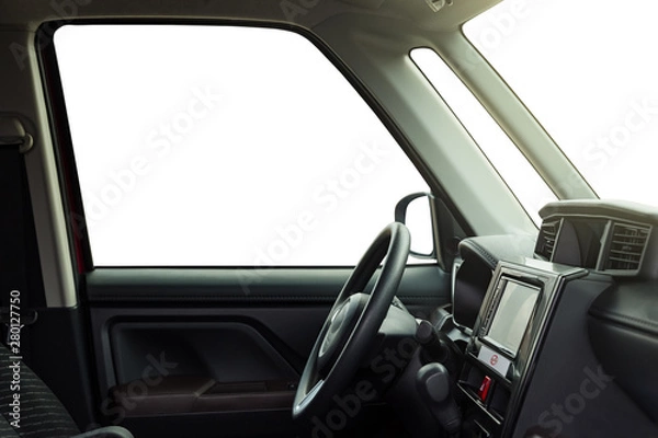 Obraz driver seat interior