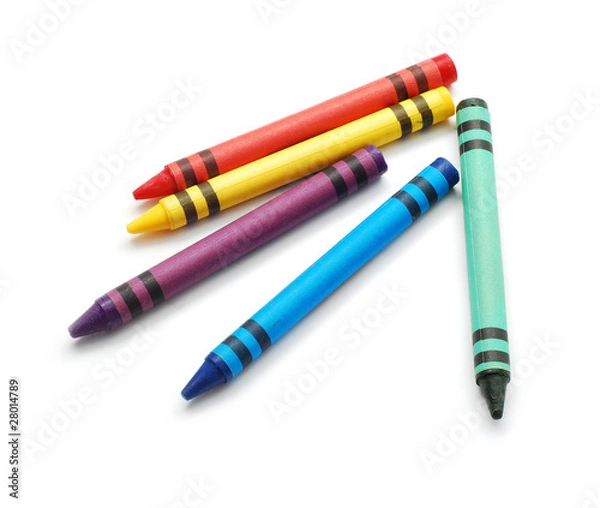 Fototapeta Woski kredki