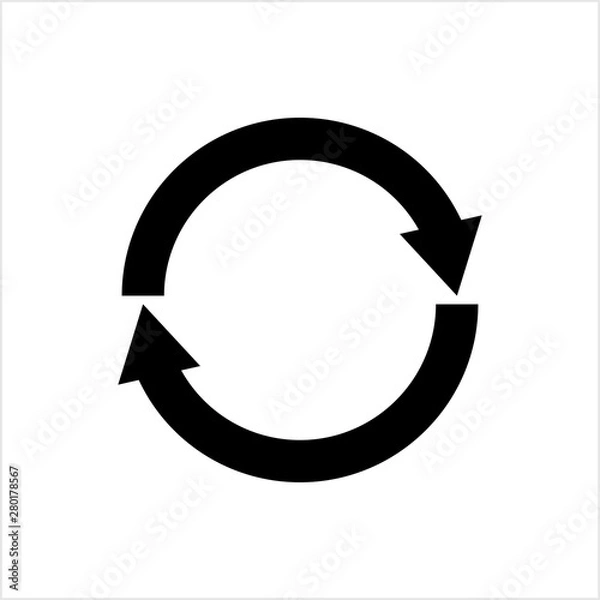Fototapeta Update Icon, Refresh, Repeat Icon