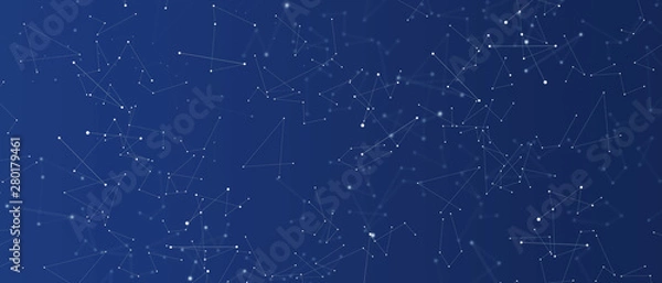 Obraz Abstract science futuristic background