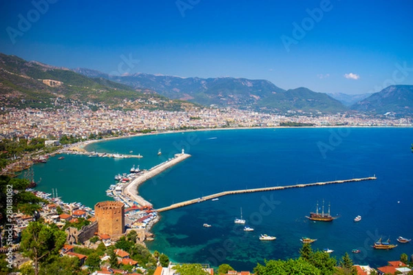 Obraz Alanya landscape view Turkey