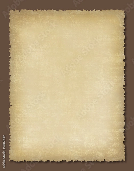 Obraz old textured parchment paper