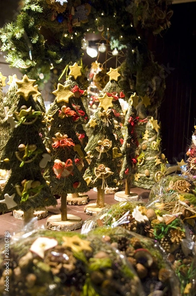 Obraz świąteczne choinki