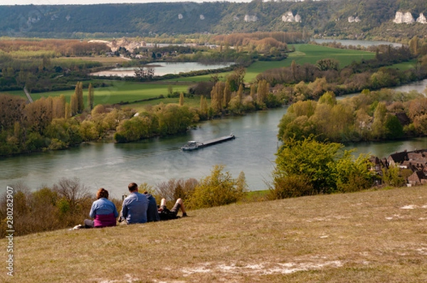 Obraz paysage normand