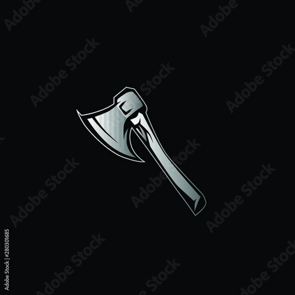 Obraz axe logo icon