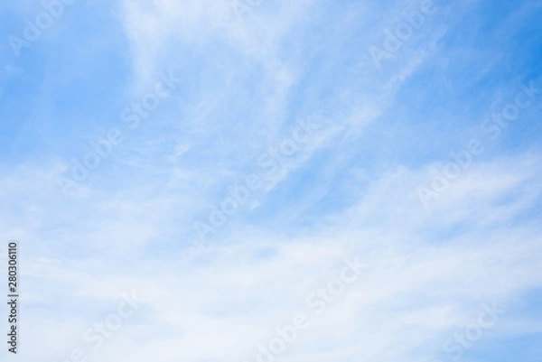 Fototapeta blue sky with cloud