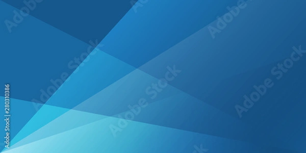 Obraz abstract blue  background with white transparent layers