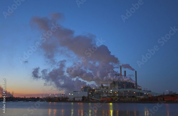 Obraz smoke on the water