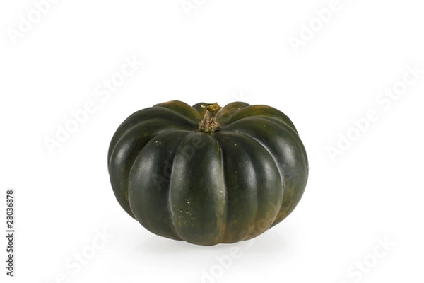 Obraz Green pumpkin isolated