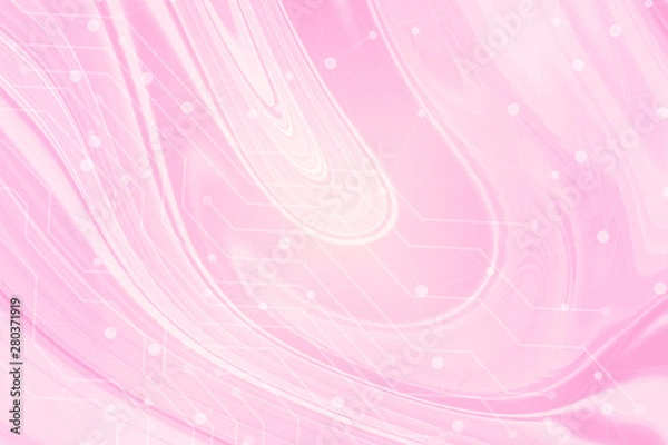 Obraz abstract, pattern, texture, pink, design, wallpaper, illustration, art, blue, backdrop, color, graphic, light, red, halftone, purple, green, backgrounds, violet, wave, digital, dots, technology