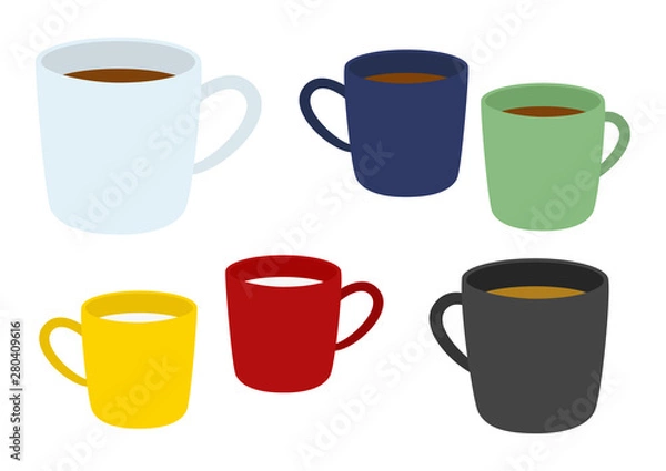 Obraz マグカップ　イラスト