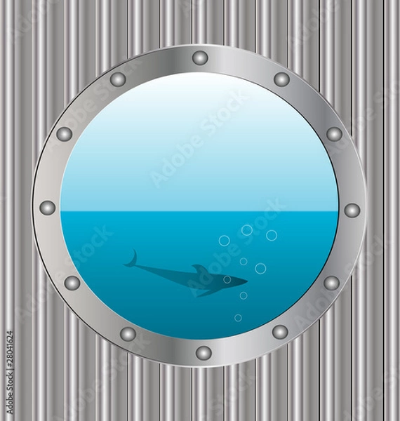 Fototapeta porthole