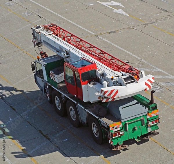 Obraz Mobiler Schwerlastkran