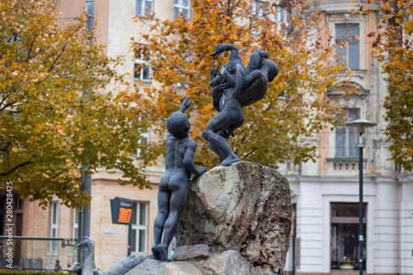 Obraz Bratislava fountain