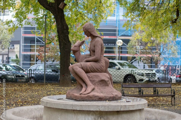 Obraz Bratislava fountain