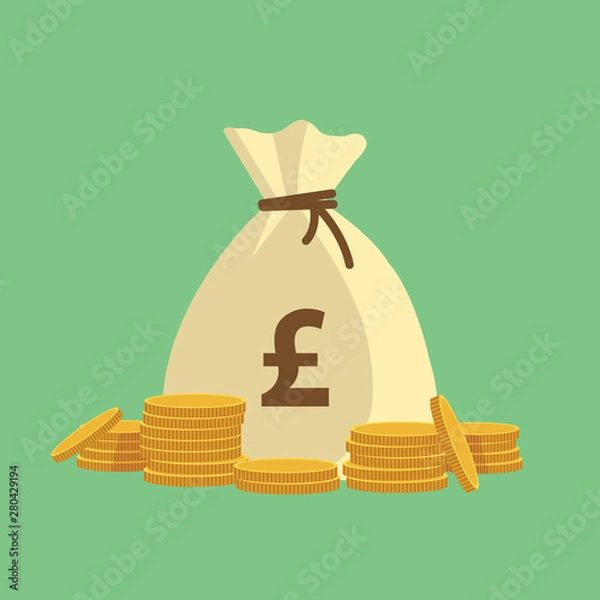 Obraz Money bag icon