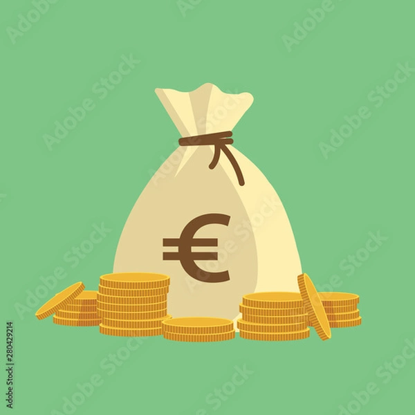 Obraz Money bag icon