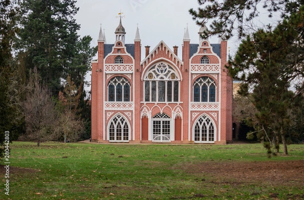 Fototapeta View of the Gothic House.