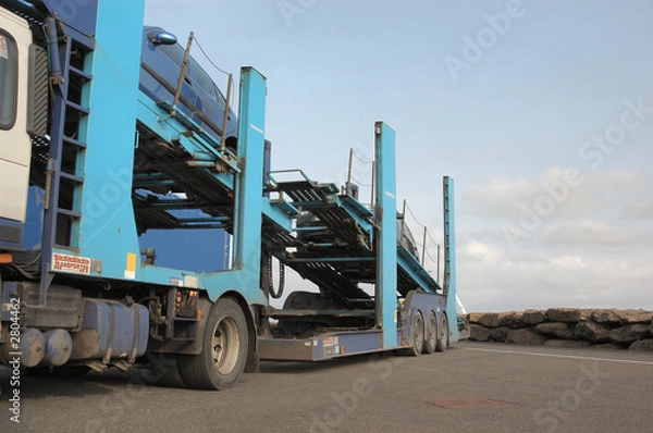 Obraz car transporter