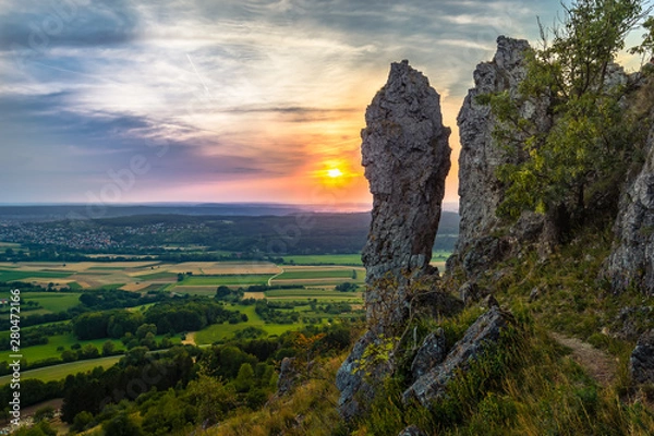 Obraz Sunset Rodenstein