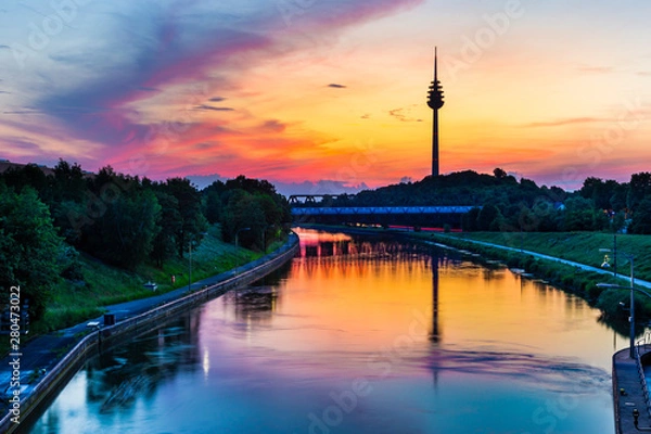 Obraz Schleuse Nürnberg