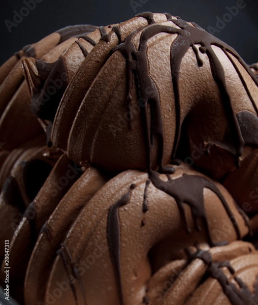 Obraz chocolate ice cream