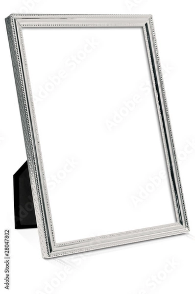 Obraz Silver metal frame