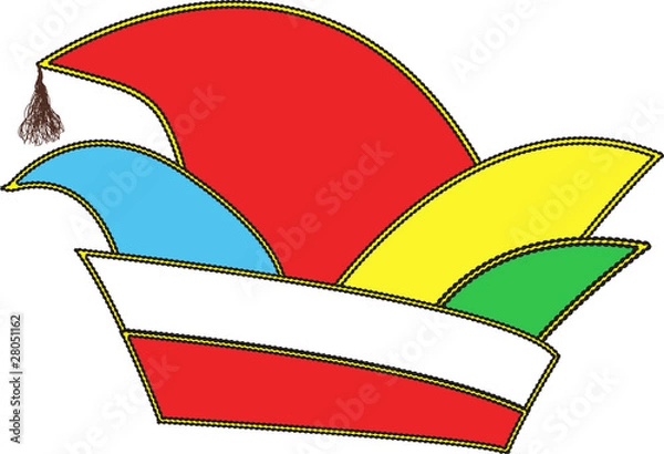 Obraz Karneval Komiteemütze