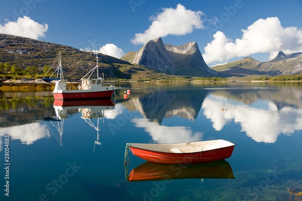 Fototapeta The Fjord called Efjord in Norway