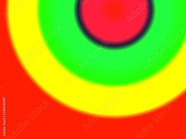 Fototapeta abstract background with circles