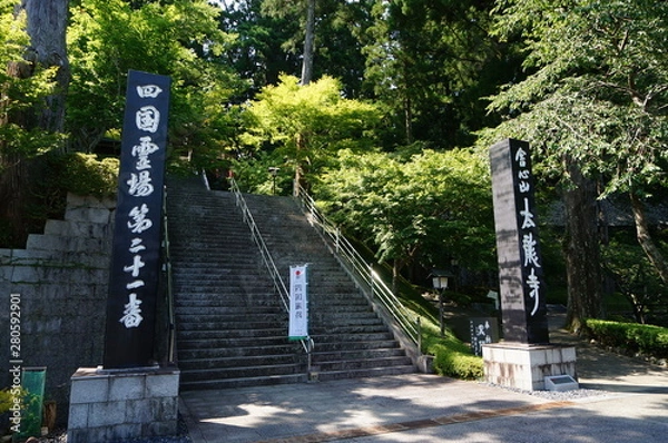 Obraz 徳島県 太龍寺