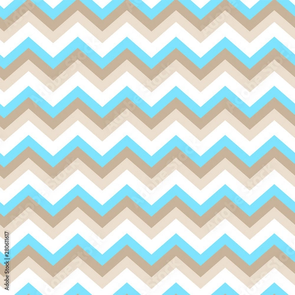 Fototapeta Seamless zig zag Pattern. Abstract Background.Can be used for wallpaper,fabric, web page background, surface textures.