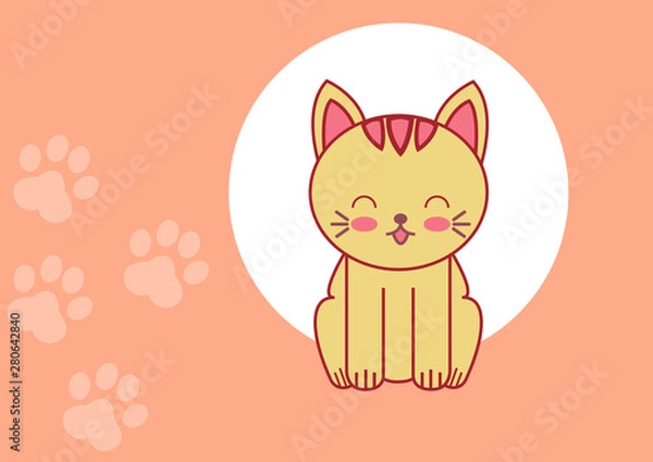 Fototapeta Кошка [преобразованный]