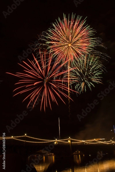 Fototapeta Fireworks