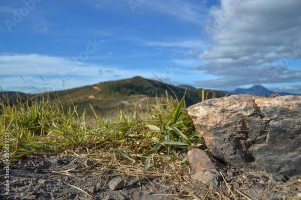 Obraz Stone and mountain 